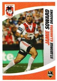 2008 Daily Telegraph NRL #141 Jamie Soward Front